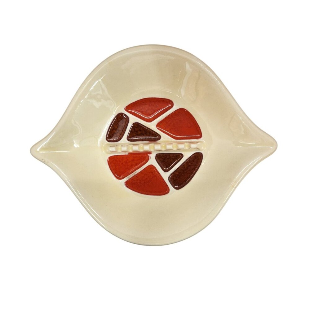 California Pottery Mid-Century Modern Atomic Ceramic Ashtray USA-41